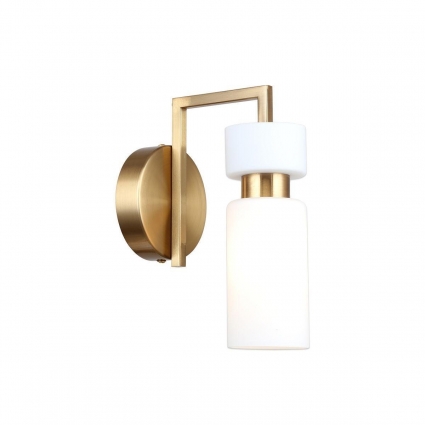 Бра Escada Sonnet 1171/1A Brass в стиле модерн, цвет белый, мощность 40 Вт