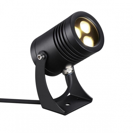 Уличный настенный светодиодный светильник Odeon Light Nature Stima 6648/6WA3 цвет черный