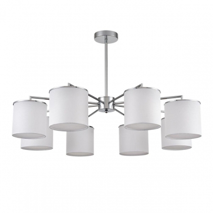 Подвесная люстра Lumion Classi Suntori 6591/8 в стиле модерн, цвет белый