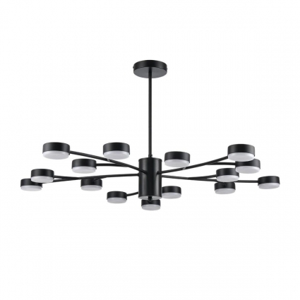 Потолочная люстра Lumion Comfi Torina 8117/15 цвет черный, мощность 105 Вт