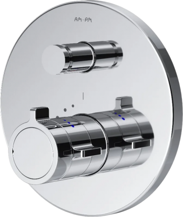 Термостатический смеситель Am.Pm X-Joy F85A45600 С ВНУТРЕННЕЙ ЧАСТЬЮ, хром, термостат