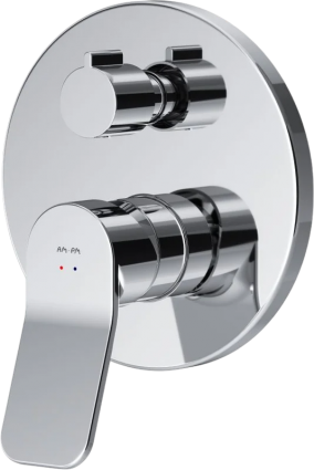 Смеситель для ванны с душем Am.Pm X-Joy F85A55000 С ВНУТРЕННЕЙ ЧАСТЬЮ, хром, однорычажный