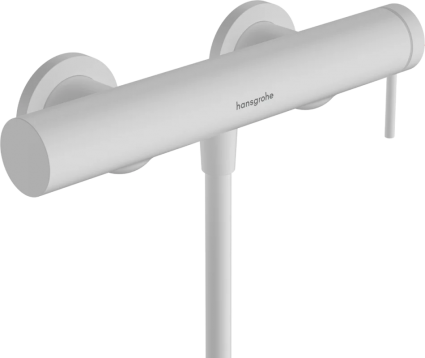 Смеситель для душа Hansgrohe Tecturis S 73622700 белый матовый однорычажный,  в современном стиле