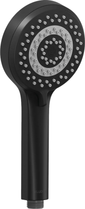 Душевая лейка Kludi DIVE S 3S 6883039-00 черный матовый штанга 24 см,  в современном стиле