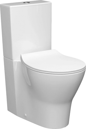 Унитаз-компакт Керамин Сканди Slim МЛ CDB00029301 белый 36x64.5 см