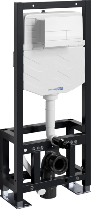 Система инсталляции для унитазов Wasserkraft Dill 61TLT.010.ME.WM04 с кнопкой смыва матовой белой, 50x22x134 см,  в современном стиле