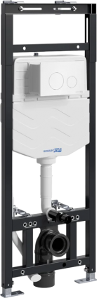 Система инсталляции для унитазов Wasserkraft Alme 15TLT.010.ME.WH02 с кнопкой смыва белой, 50.4x23.5x136 см,  в современном стиле