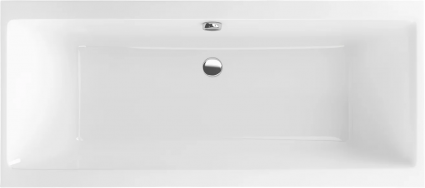 Акриловая ванна Excellent Pryzmat Slim WAEX.PRY15WHS 150x75 см прямоугольная, встраиваемая