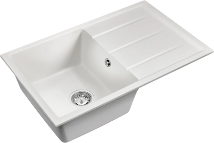 Мойка кухонная Emar Quartz EMQ-1800.Q агат матовая, прямоугольная, 80x50 см