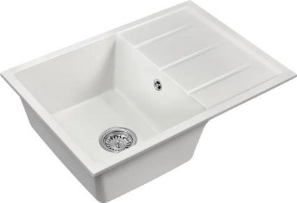 Мойка кухонная Emar Quartz EMQ-1700.Q агат матовая, прямоугольная, 70x50 см
