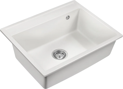 Мойка кухонная Emar Quartz EMQ-1640.Q агат матовая, прямоугольная, 64x51 см