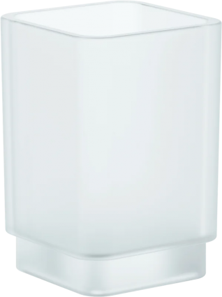 Стакан Grohe Selection Cube 40783000 без держателя белый,  в современном стиле