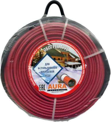 Греющий кабель Aura Technology FS Inside 10-10 10 м, 100 Вт, двужильный