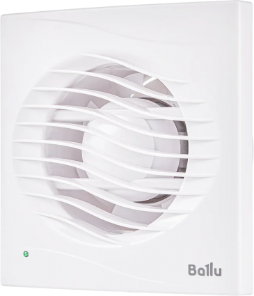 Вытяжной вентилятор Ballu AR BAF-AR 120 V с обратным клапаном, белый,  в современном стиле