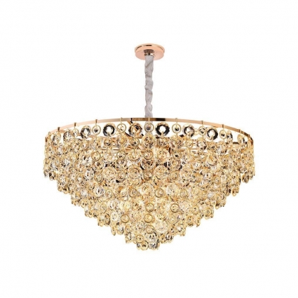Подвесная люстра Newport Konstantia 5265+16/C gold М0070029 мощность 840 Вт