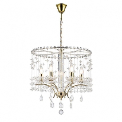 Подвесная люстра Newport Princess 8606/C gold М0070125 мощность 240 Вт