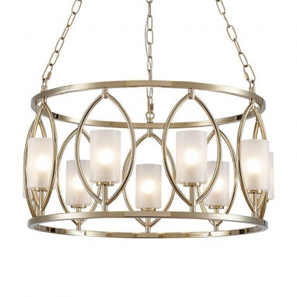 Подвесная люстра Newport Jasmine 4729/S gold М0070208 в стиле модерн, мощность 540 Вт