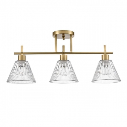 Потолочная люстра Lumion Comfi Vivian 8188/3C в стиле модерн, цвет латунь