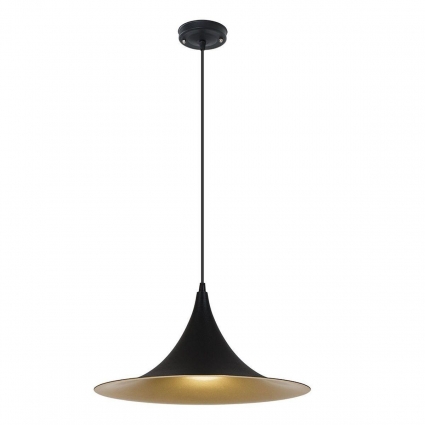 Подвесной светильник Arte Lamp Carmel A7080SP-1BK в современном стиле, цвет черный