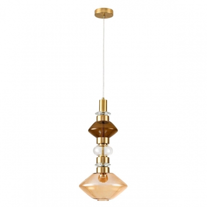 Подвесной светодиодный светильник Arte Lamp Fiorato A2442SP-15PB в стиле модерн, цвет разноцветный