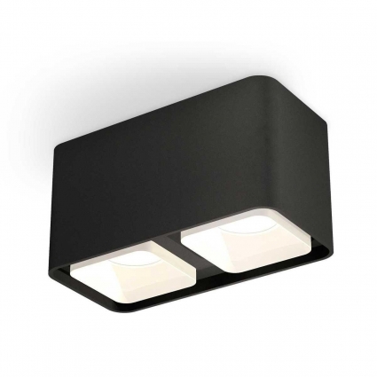 Комплект потолочного светильника Ambrella light Techno Spot XC (C7851, N7755) XS7851021, в современном стиле, цвет черный