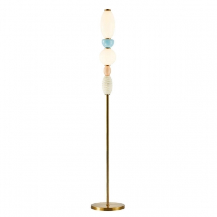 Торшер Divinare Ambra 5016/17 PN-20 в стиле модерн, цвет разноцветный