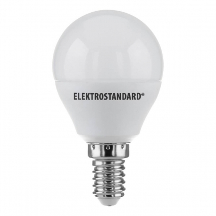 Лампа светодиодная Elektrostandard E14 7W 6500K матовая a049019 цвет белый