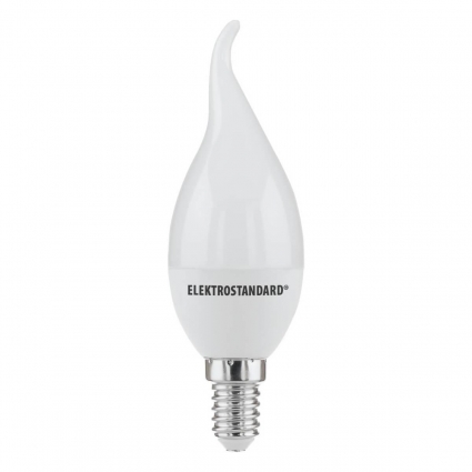 Лампа светодиодная Elektrostandard E14 8W 6500K матовая a050354 цвет белый
