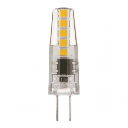 Лампа светодиодная Elektrostandard G4 3W 3300K прозрачная a049594 цвет прозрачный