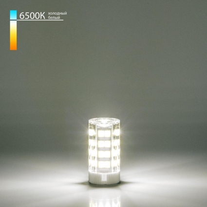 Лампа светодиодная Elektrostandard G9 7W 6500K прозрачная a055356 цвет прозрачный