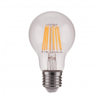 Лампа светодиодная филаментная диммируемая Elektrostandard E27 9W 4200K прозрачная a048382 цвет прозрачный