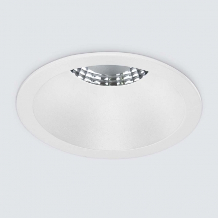 Встраиваемый светодиодный светильник Elektrostandard 15266/LED белый a055718 в современном стиле, цвет белый