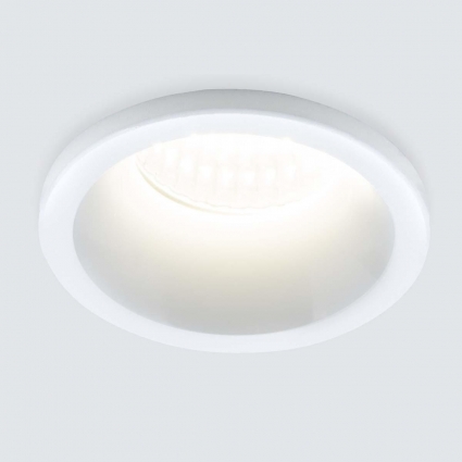 Встраиваемый светодиодный светильник Elektrostandard 15269/LED белый a056021 в современном стиле, цвет белый