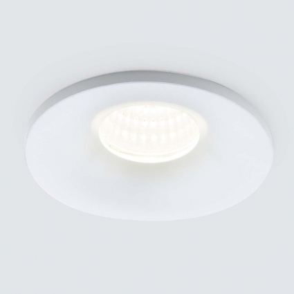 Встраиваемый светодиодный светильник Elektrostandard 15270/LED белый a056024 в современном стиле, цвет белый