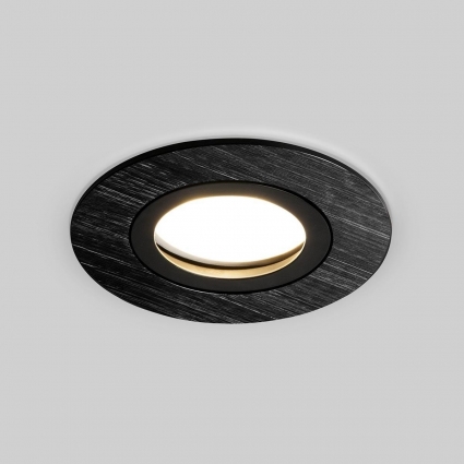 Встраиваемый светильник Elektrostandard Dorma 25001/01 a057004 в стиле модерн, цвет черный