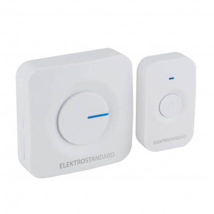 Звонок беспроводной Elektrostandard DBQ23M WL 52M IP44 белый a045578 в современном стиле, цвет белый