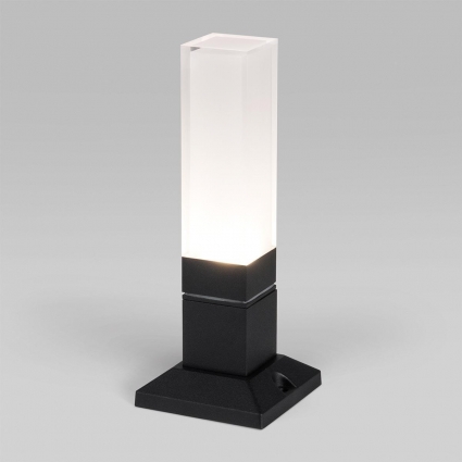 Уличный светодиодный светильник Elektrostandard 1536 Techno Led чёрный a052858 в современном стиле, цвет черный
