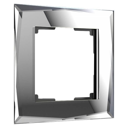 Рамка на 1 пост Werkel Diamant зеркальный W0011220 4690389158803 цвет зеркальный