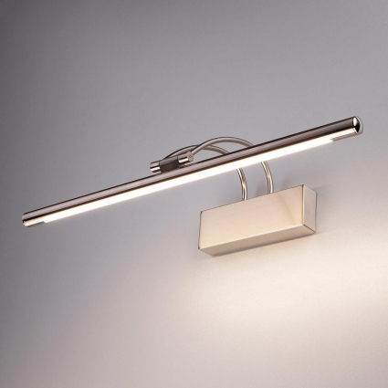 Подсветка для картин Elektrostandard Simple LED 10W 1011 IP20 никель a038392 в современном стиле, цвет никель