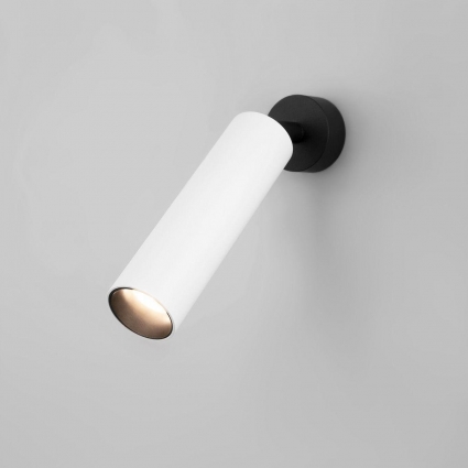 Светодиодный спот Eurosvet Ease 20128/1 LED белый/черный в современном стиле, цвет белый