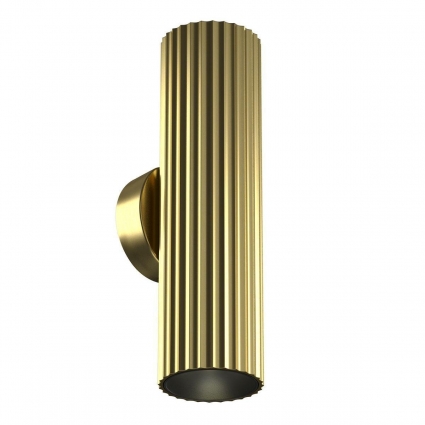 Бра Maytoni Technical Calipso C106WL-02-GU10-BS в современном стиле, цвет латунь