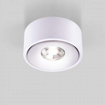 Накладной светодиодный светильник Elektrostandard Glide 25100/Led белый a059331 в стиле Хай-тек, цвет белый