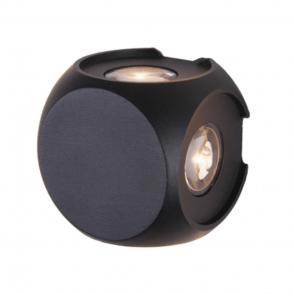 Уличный настенный светодиодный светильник Elektrostandard 1504 Techno LED a047186 в стиле Хай-тек, цвет черный