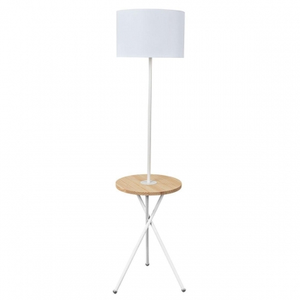 Торшер Arte Lamp Combo A2070PN-1WH цвет белый, мощность 60 Вт