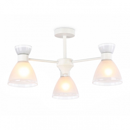 Потолочная люстра Ambrella light Traditional Modern Homy TR3177 в стиле прованс, цвет белый