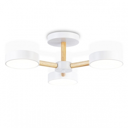 Потолочная светодиодная люстра Ambrella light Comfort LineTech FL4821 цвет белый, мощность 40 Вт