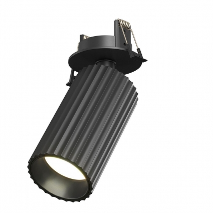 Встраиваемый спот Maytoni Technical Calipso C110CL-01-GU10-B в современном стиле, цвет черный