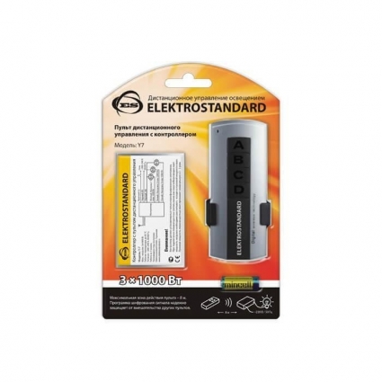 Пульт управления светом Y7 Elektrostandard a024517 цвет серебро, мощность 3000 Вт
