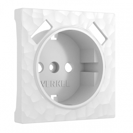 Лицевая панель Werkel Hammer для USB белый W1279501 4690389162985 в современном стиле, цвет белый
