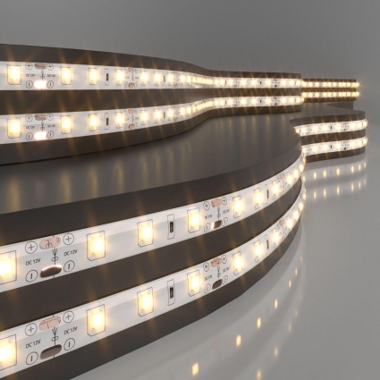 Светодиодная влагозащищенная лента Elektrostandard 4,8W/m 60LED/m 2835SMD теплый белый 5M a041000, мощность 24 Вт